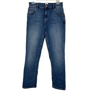 And/Or London Women’s Venice Beach Light Wash Boyfriend Jeans Size 26